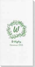 Initial Wreath Deville Guest Towels