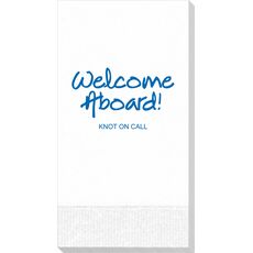 Studio Welcome Aboard Guest Towels