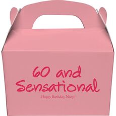 Studio 60 and Sensational Gable Favor Boxes