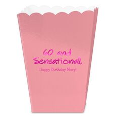 Studio 60 and Sensational Mini Popcorn Boxes