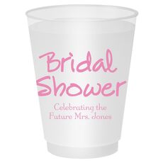 Studio Bridal Shower Shatterproof Cups
