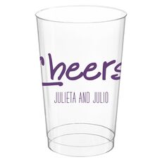 Studio Cheers Clear Plastic Cups