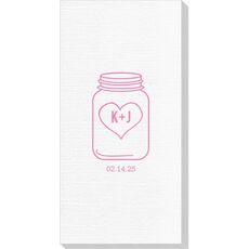 Mason Jar Deville Guest Towels