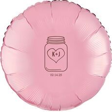 Mason Jar Mylar Balloons