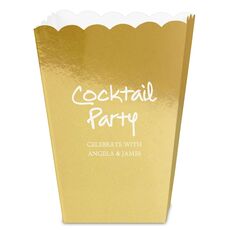 Studio Cocktail Party Mini Popcorn Boxes