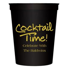 Studio Cocktail Time Stadium Cups