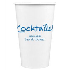 Studio Cocktails Paper Coffee Cups