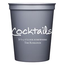 Studio Cocktails Stadium Cups