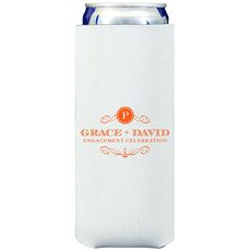 Initial Scroll Collapsible Slim Huggers