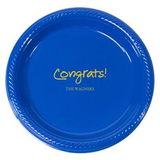 Studio Congrats Plastic Plates