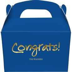 Studio Congrats Gable Favor Boxes