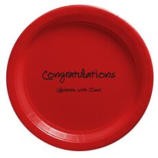 Studio Congratulations Paper Plates