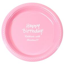 Studio Happy Birthday Plastic Plates