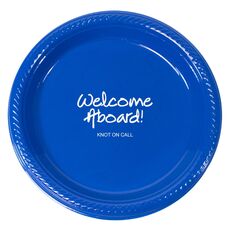 Studio Welcome Aboard Plastic Plates