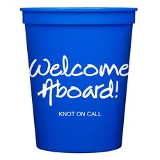 Studio Welcome Aboard Stadium Cups