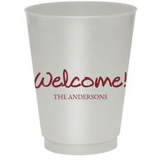 Studio Welcome Colored Shatterproof Cups