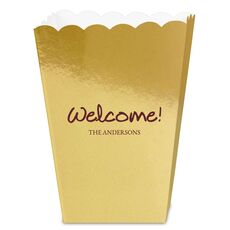 Studio Welcome Mini Popcorn Boxes