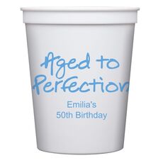 Studio Aged to Perfection Anniversary Stadium Cups