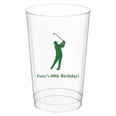 Golf Day Clear Plastic Cups