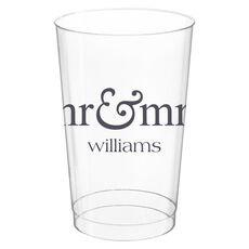 Married Clear Plastic Cups