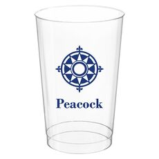Nautical Starboard Clear Plastic Cups
