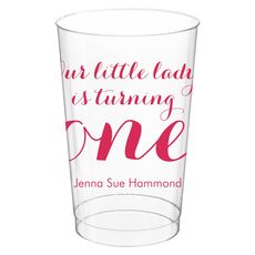 Our Little Lady Clear Plastic Cups