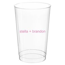 Our True Love Clear Plastic Cups