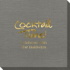 Studio Cocktail Time Bamboo Luxe Napkins