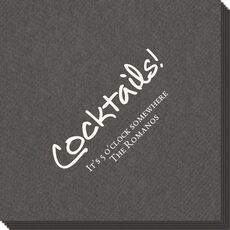 Studio Cocktails Linen Like Napkins