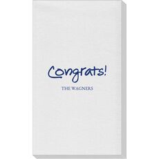 Studio Congrats Linen Like Guest Towels