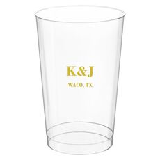 Simple and Sweet Clear Plastic Cups