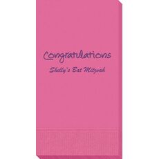 Studio Congratulations Guest Towels