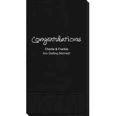 Studio Congratulations Guest Towels