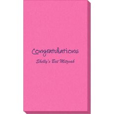Studio Congratulations Linen Like Guest Towels