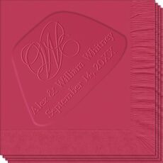 Estate Embossed Cocktail Napkins
