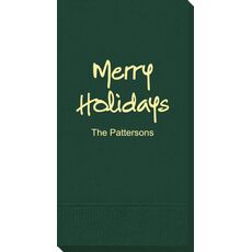 Studio Merry Holidays Guest Towels
