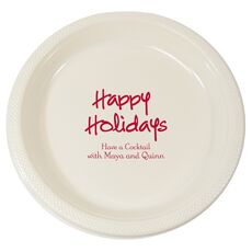 Studio Happy Holidays Plastic Plates