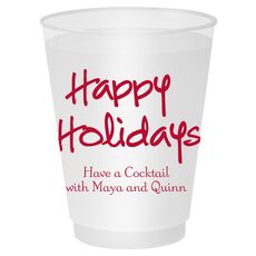 Studio Happy Holidays Shatterproof Cups