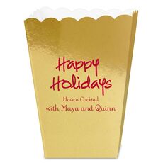 Studio Happy Holidays Mini Popcorn Boxes
