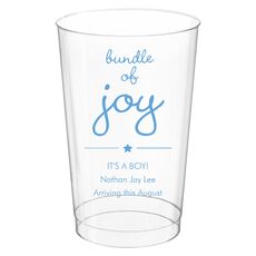 Star Bundle of Joy Clear Plastic Cups