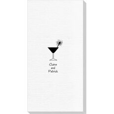 Martini Sparkler Deville Guest Towels