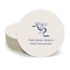 Little Cherub Round Coasters