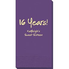 Studio Milestone Year Guest Towels
