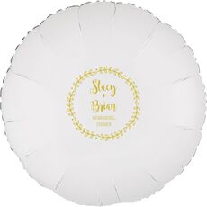 Sweet Wreath Mylar Balloons