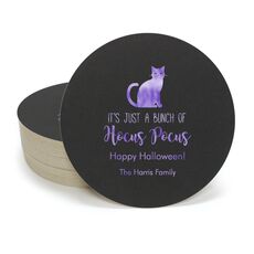 It's A Bunch of Hocus Pocus Round Coasters