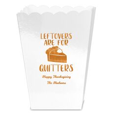 Thanksgiving Leftovers Mini Popcorn Boxes