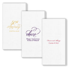 Design Your Own Anniversary Deville Guest Towels