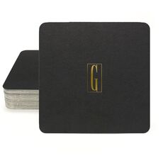 Contempo Monogram Square Coasters