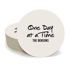 Studio One Day At A Time Round Coasters