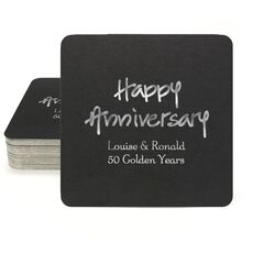 Studio Happy Anniversary Square Coasters